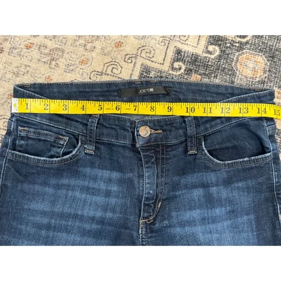 Joe's Jeans Jessica Flare Dark Wash Denim Women's Size 29 Western Boho Y2K - Picture 5 of 8